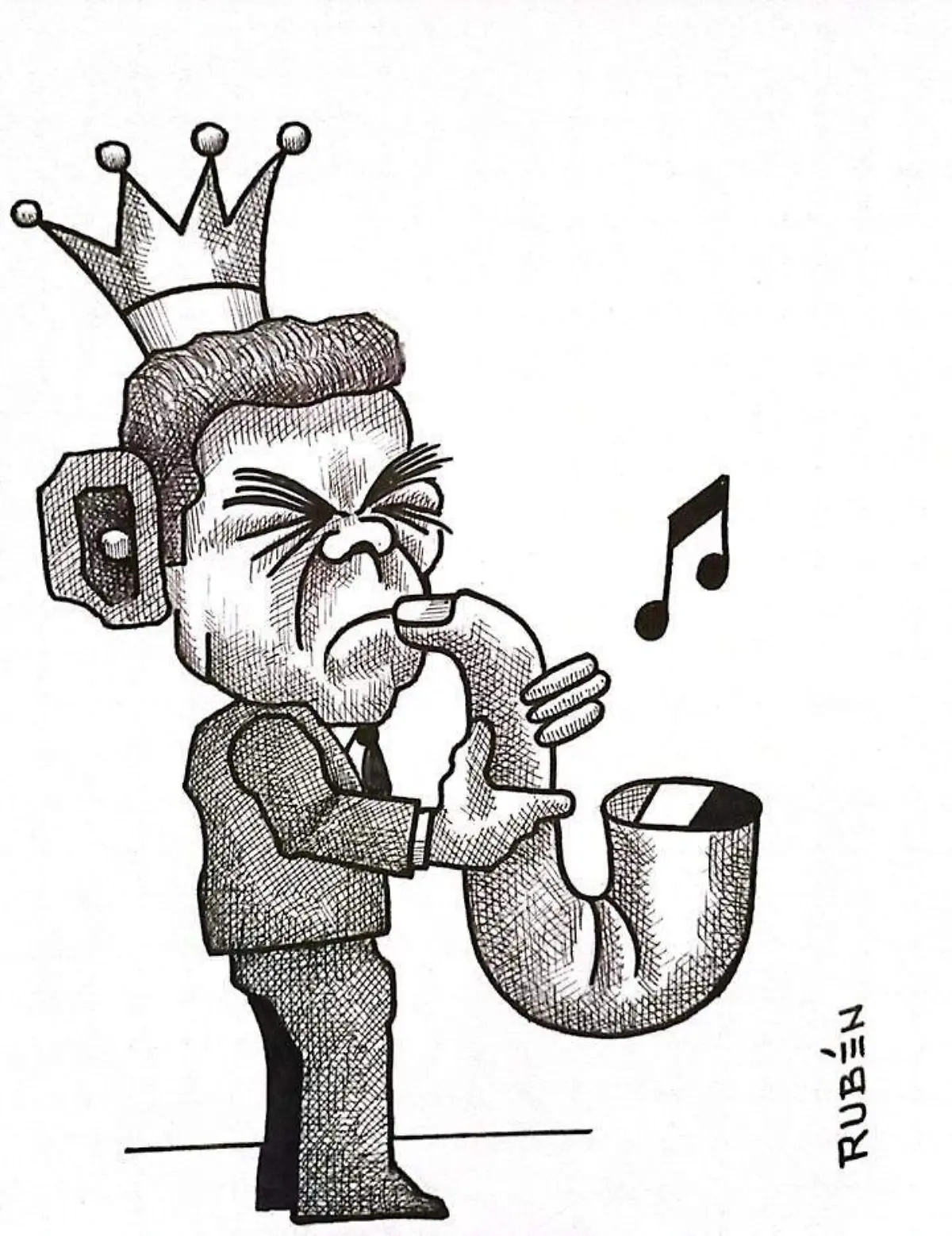 Rubén _ Guste o no guste, va el rey